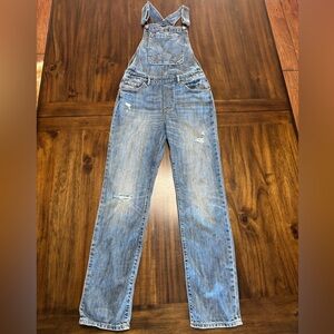 GAP Light and Dark Blue Overalls Denim Fabric